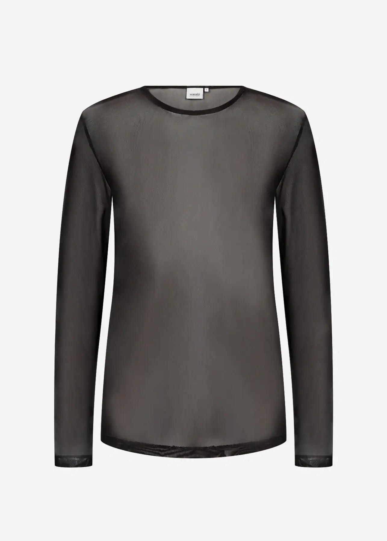 Wasabi Tinja 1 Mesh Bluse Sort Vejl.199,95 - Billede 3