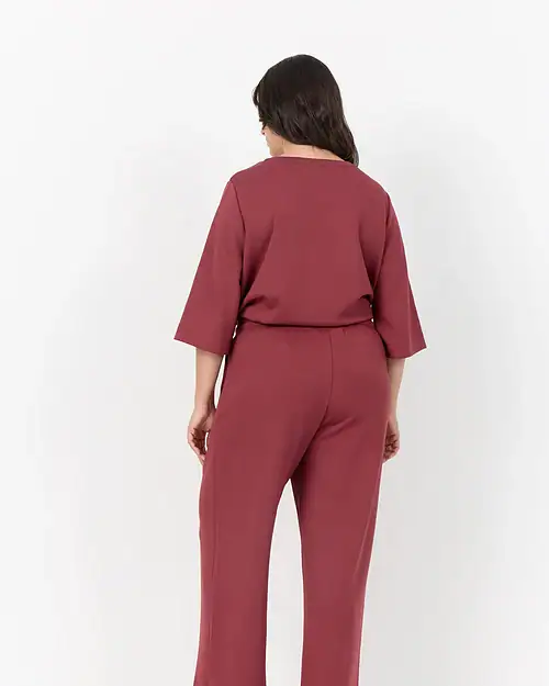Wasabi Sabina 80 Bukser M/Modal Bordeaux SKL:76 Vejl. 399,95 - Billede 3