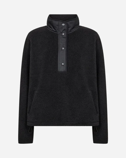 Wasabi Nettie 5 Bamse Jakke Pullover Sort BM: 42:125 44:130 46/48:140 50/52:150 54/56:160 58:170 LG:75 Vejl. 399,95