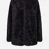 Wasabi Kristie 1 Bamse Jakke Cardigan M/Lynlås Sort BM: 42:115 44:125 46/48:135 50/52:145 54/56:155 LG:80 Vejl. 399,95