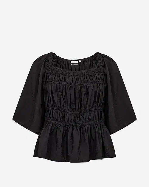 Wasabi Ania 1 bluse sort LG:72 Vejl. 499,95