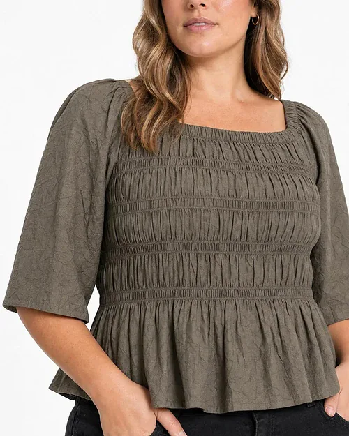Wasabi Ania 1 bluse grøn LG:72 Vejl. 499,95