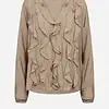 Wasabi Judit 1 bluse mørk sand LG:72 BM: 42:120 44:125 46/48:130 50/52:140 54/56:150 Vejl. 399,95