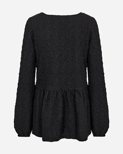 Wasabi Alberta 4 bluse sort BM:42: 110 44:115 46/48:120 50/52:130 54/56:140 Lg:85 Vejl. 349,95 - Billede 3