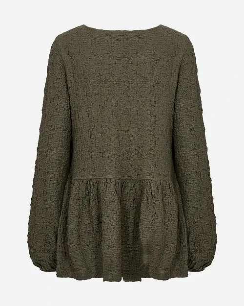 Wasabi Alberta 4 bluse grøn BM:42: 110 44:115 46/48:120 50/52:130 54/56:140 Lg:85 Vejl. 349,95 - Billede 2