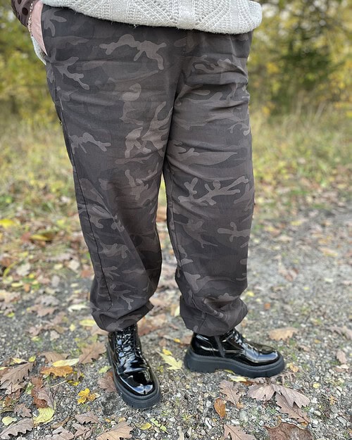 Vanting B0748 Ballon Bukser M/Camouflage Mørke Brun combi Str. 1=42-46  Str. 2=48-52 SKL:72 Vejl.449,95 - Billede 3