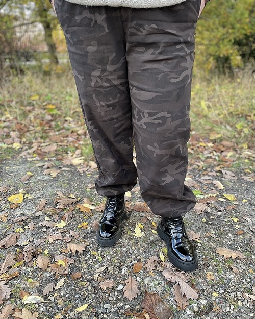 Vanting B0748 Ballon Bukser M/Camouflage Mørke Brun combi Str. 1=42-46  Str. 2=48-52 SKL:72 Vejl.449,95 - Billede 2