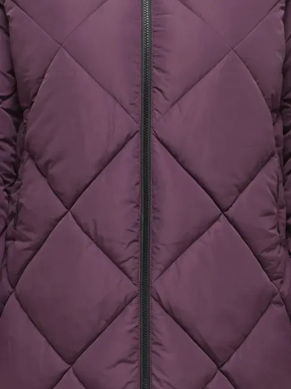 Only Maggi Long Hood Puffer Jakke Quilted Blomme BM: S:125 M:135 L:145 XL:155 LG:110 Vejl. 699,95 - Billede 3